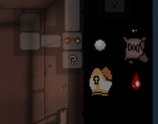 A secret room adjacent to only one room