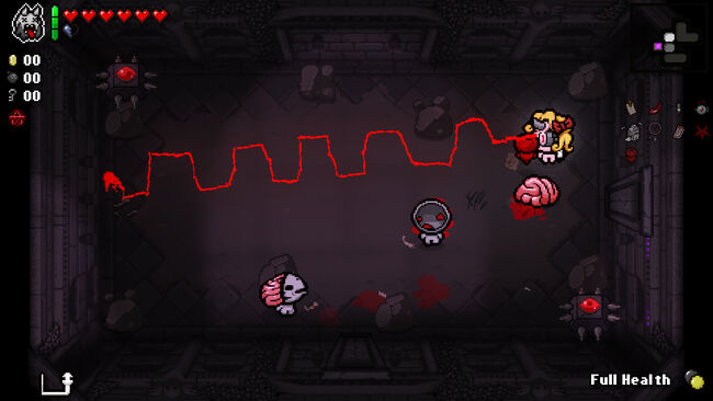 Was playing true co op and restarted the game Whit player 2 as Eden. The  other player is azazel and now Eden has azazels atack : r/bindingofisaac