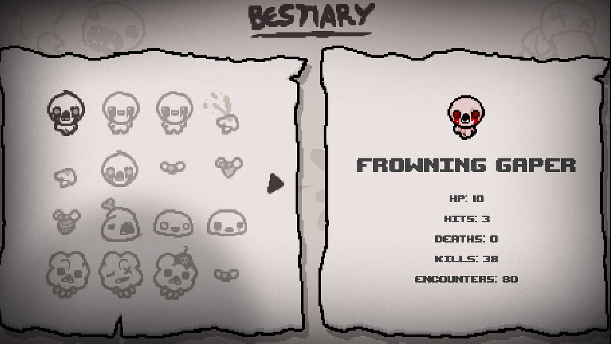 The binding of isaac rebirth русификатор. The Binding of Isaac меню. Бестиарий the Binding of Isaac. Bestiary the Binding of Isaac Afterbirth Plus. Меню настроек the Binding of Isaac.