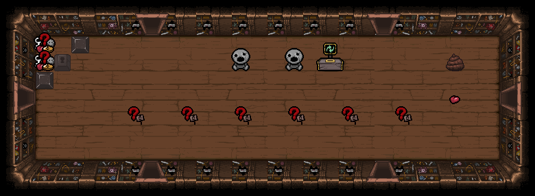 Isaac greedier Room.