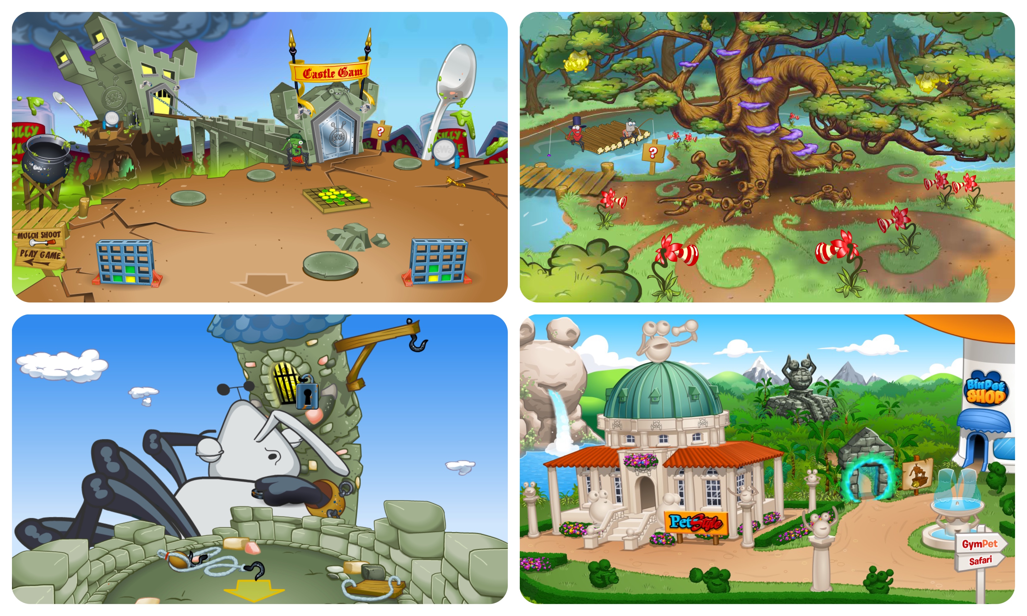 Minigames, Bin Weevils Wiki