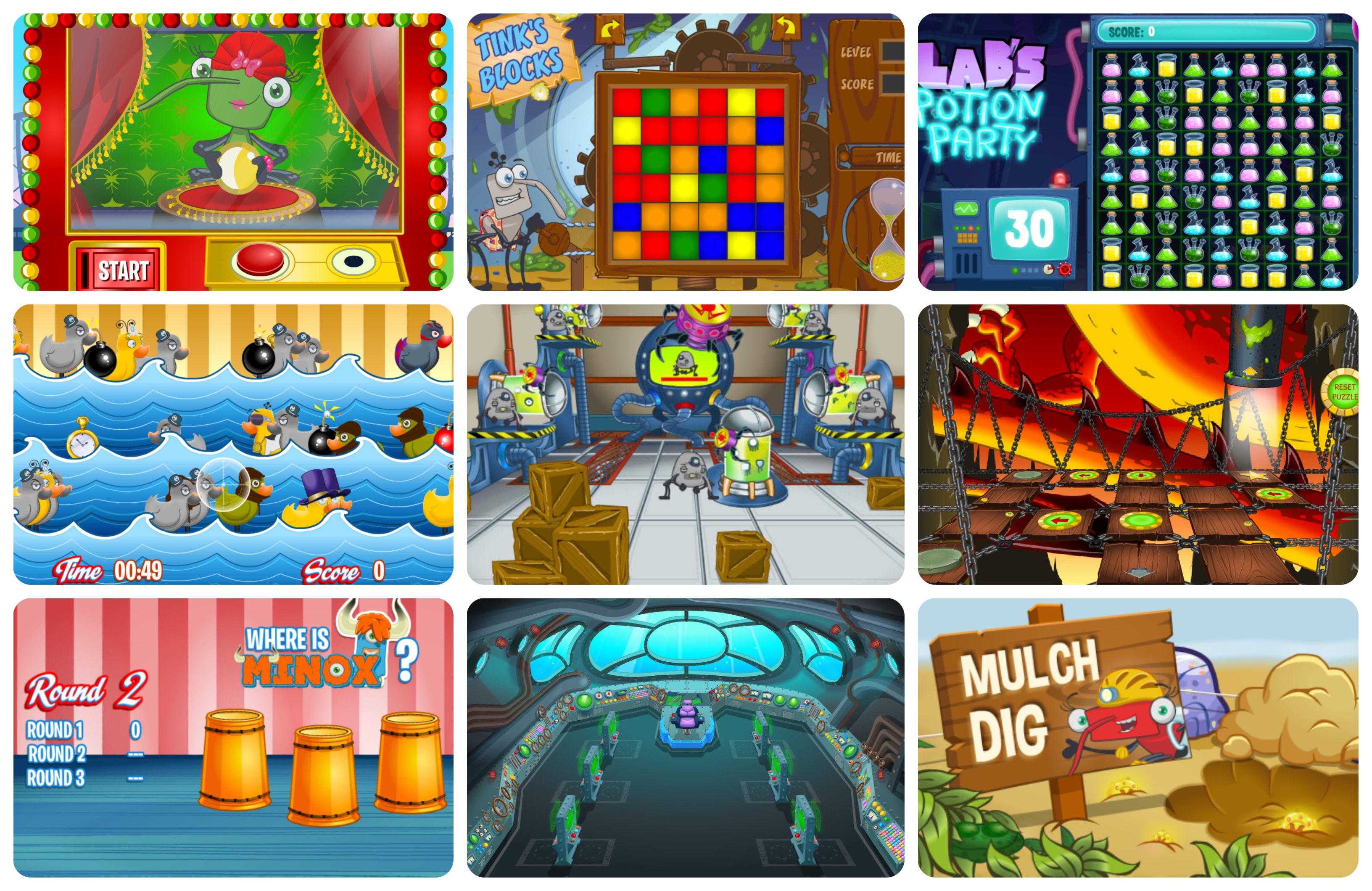 Minigames, Bin Weevils Wiki, minigames 