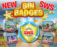 SWS Bin Badges promotion