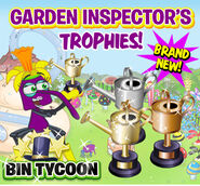 Garden Inspector's trophies