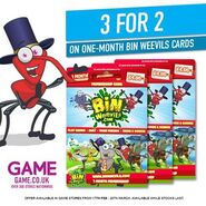 Bin Tycoon Gift Cards promotion at Game