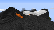 Just volcano biome