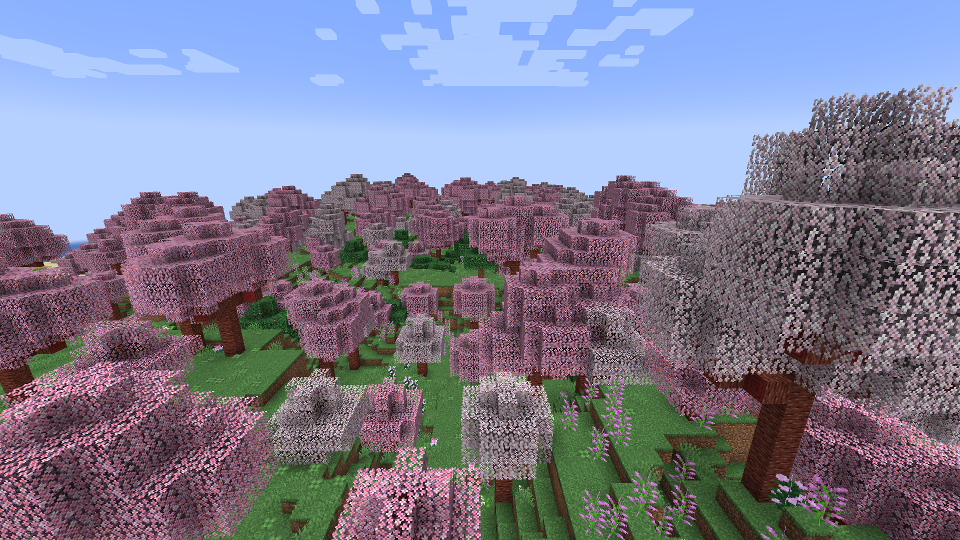 Minecraft getting new cherry blossom biome in this year's big 1.20 update