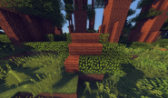 Redwood Logs, With shaders on