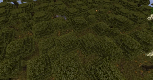 Sludgepit biome from above