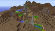 A village in a Steppe biome. (1.7.10)