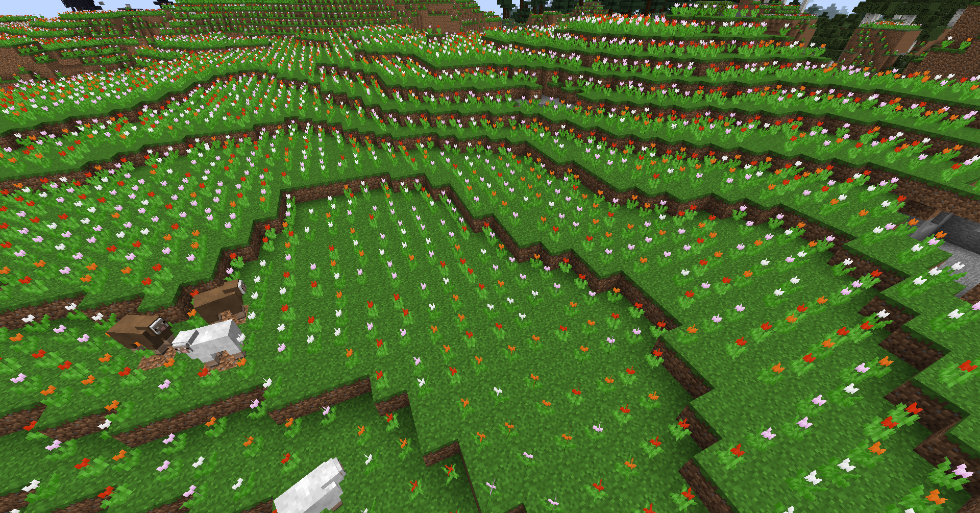Featured image of post Minecraft Flower Field Background