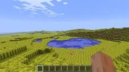 Minecraftfield2.png (81 KB) A glitch which makes the ground melons.