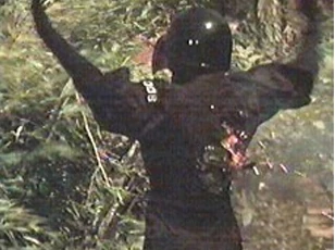 Fembot goes coconuts!