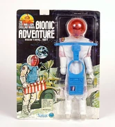 BAMissionToMars.jpg (46 KB) Mission to Mars Set Included space suit, boots, gloves, helmet and life support pack. The helmet, when affixed to the doll's head, affected the color of doll's vision, making it appear that Steve was on "the red planet".