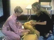 Gillian adjusts a TLC