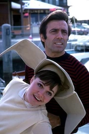 Rey and Sally Fields from The Flying Nun.