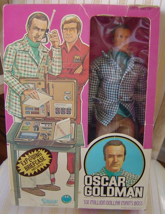 oscar goldman doll value