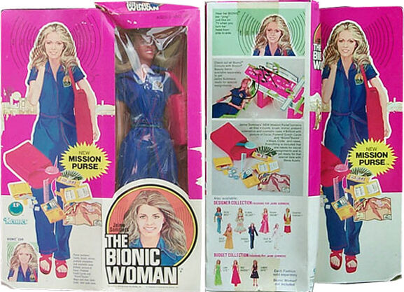 Kenner Bionic Woman Jaime Sommers Action Figure Doll White Jacket