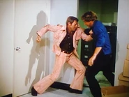 Steve puts an end to Barney's rampage