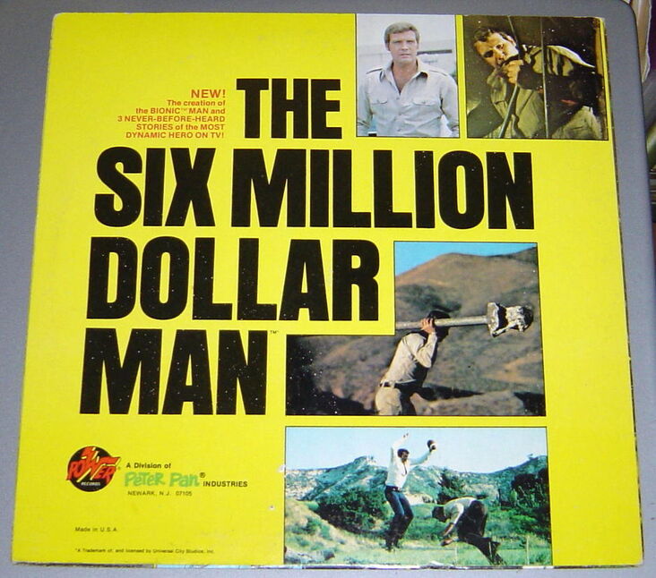 The Six Million Dollar Man (records) | The Bionic Wiki | Fandom