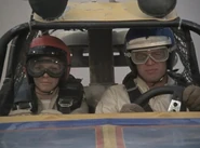 Driver and navigator.