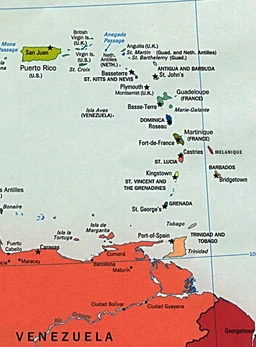 Location of Melanique (speculative)