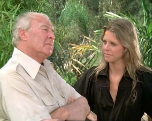 Jaime shares a moment with Franklin on the beach