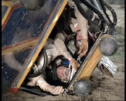 Crash in the desert!