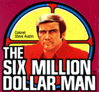 Kenner Six Million Dollar Man Original Top Bionic Chip For Steve Austin Figure 