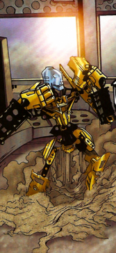 274px-Comic Toa Mata Nui Dissolving Into Sand