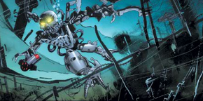 Hydraxon tra le rovine di Mahri Nui