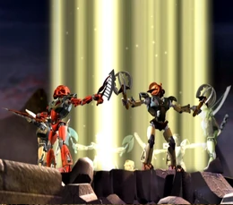 I Toa Nuva difendono Kini-Nui