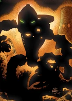 Silueta de Toa Hordika Vakama
