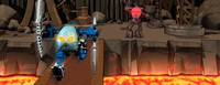 ME Dalu Pursued by Antidermis Matoran