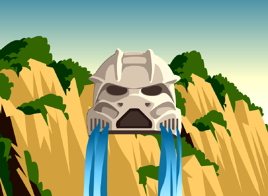 Naho-Wasserfall (Nuva)