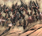 Un ejécito de Skrall de clase Guerrera