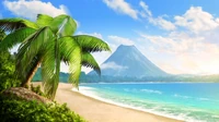 Costa de la isla en La Leyenda Renace