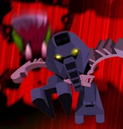 Macku siendo atacada por Pahrak durante el Ataque a Ga-Koro