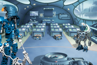 Tämä on tavallinen luokkahuone. Huomaa pulpeteissa olevat pienet ruudut jotka toimivat lukkona ettei pöytää pääsisi tutkimaan muu kuin sen omistaja.