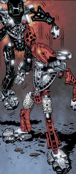Vakama estrangulando a Whenua