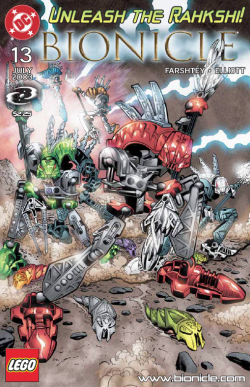 Legend of Bionicle Comic Book CHALLENGE OF THE RAHI McDonald’s Promotional 2001 