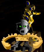 Mamru, como Jefe Prospector en Mata Nui