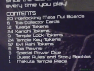 Board game's contents