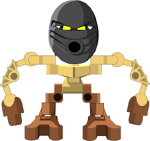 Ahkmou luego de haber sido reconstruido