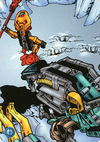 Vakama evades an attacking Muaka