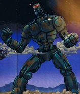 Teridax robotti sarjakuva BM.png (8,78 MiB) Teridax otti hallintaansa Mata Nuin kehon ennen tämän omaa henkeä. Robotin silmät olivat punaiset Teridaxin hallitessa sitä.