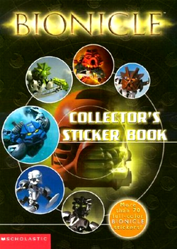 BIONICLE Libro de Sticker de Coleccionista