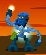 Hahli recuperando el Cristal del Valor