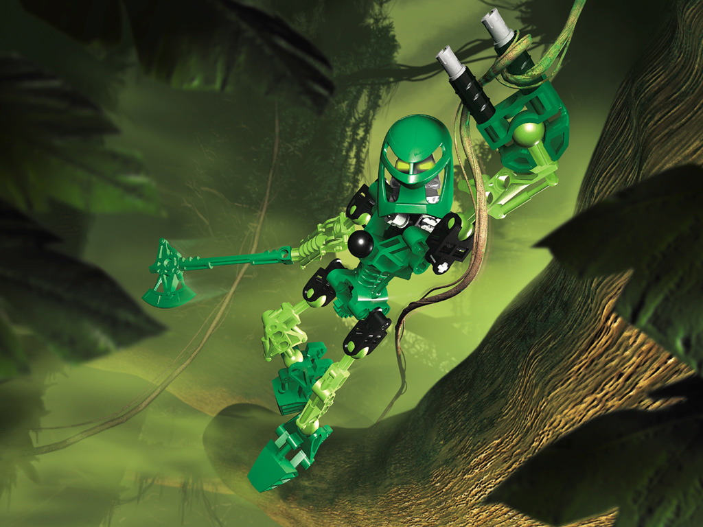 Green bionicles hot sale