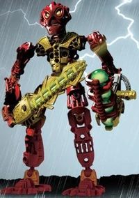 Jaller as a Toa Inika